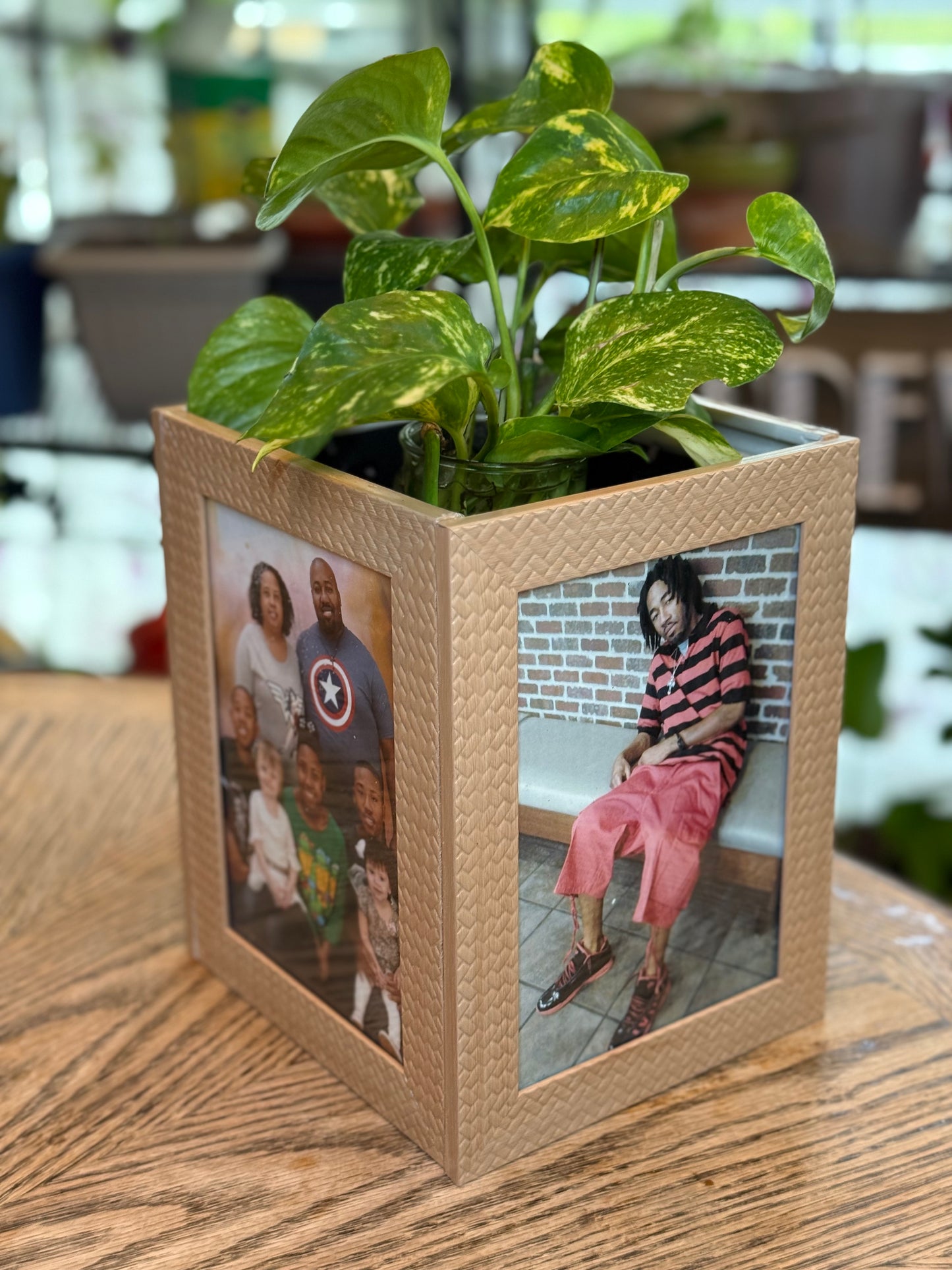 Custom 5x7 PhotoFrame Vase