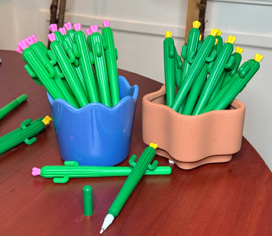 Cactus-Shaped Ballpoint Pens